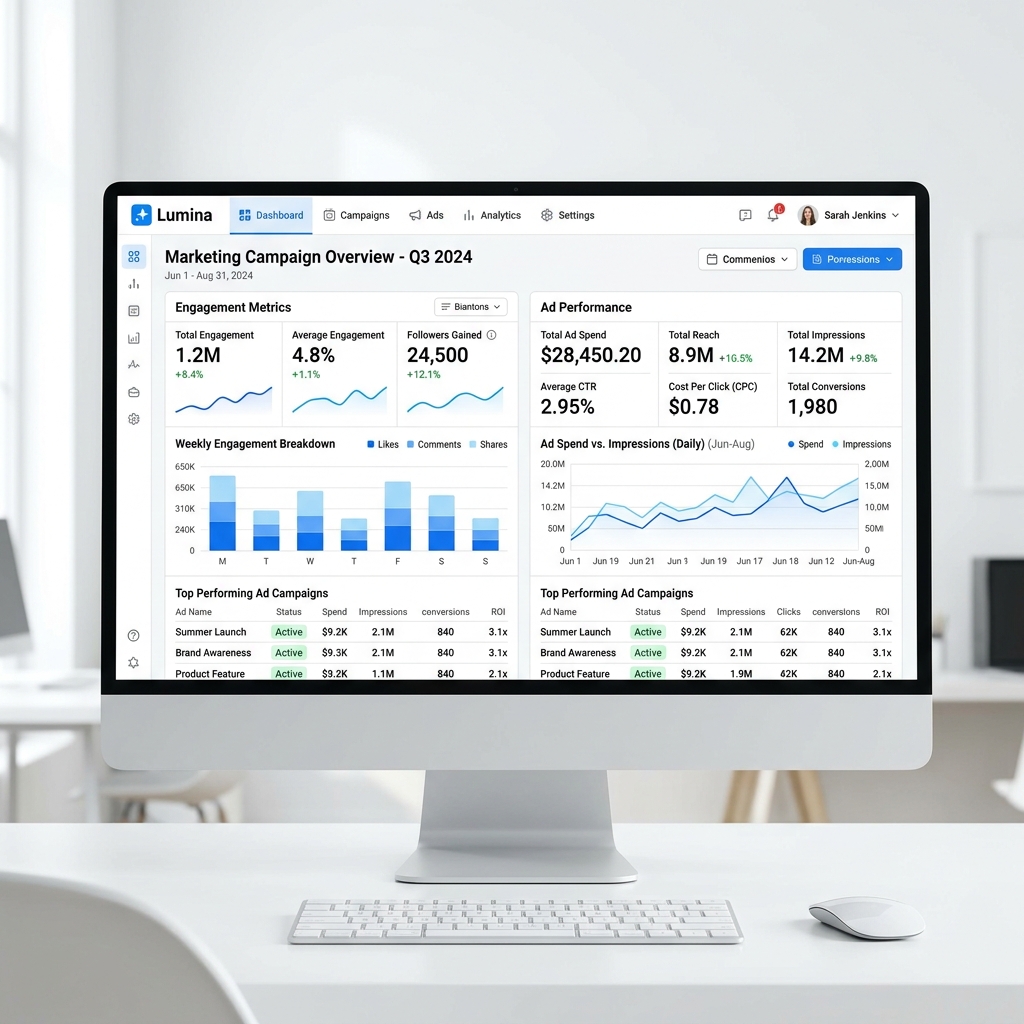 Campaign Strategy Dashboard