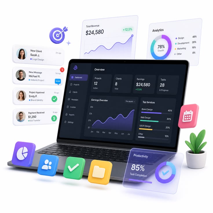 Website Planning Mockup